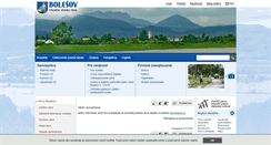 Desktop Screenshot of bolesov.eu